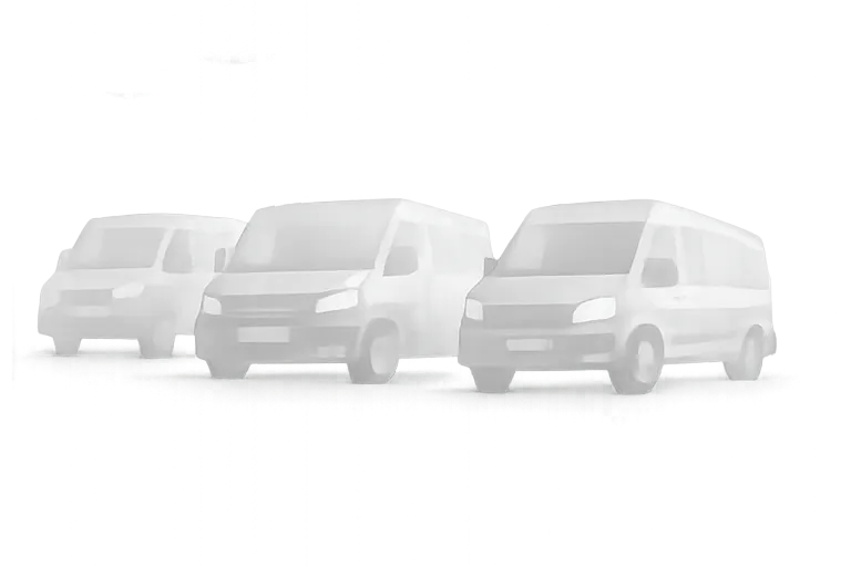 Illustration einer Transporter-Flotte